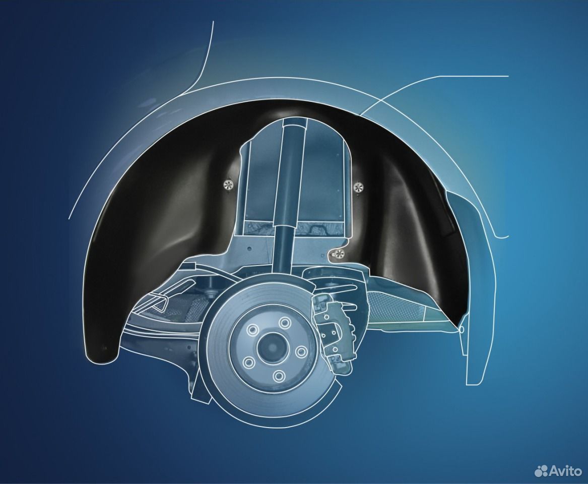 Подкрылки на chery Tiggo 5 (Т21)