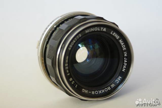 Minolta MC W. rokkor-HG 35 12.8 - Доска бесплатных объявлений Фотоапп