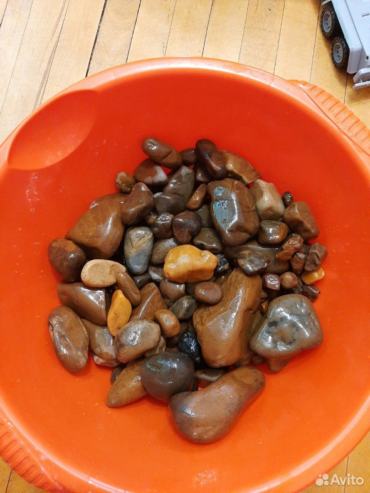 Камни речные в аквариум купить на Зозу.ру - фотография № 2