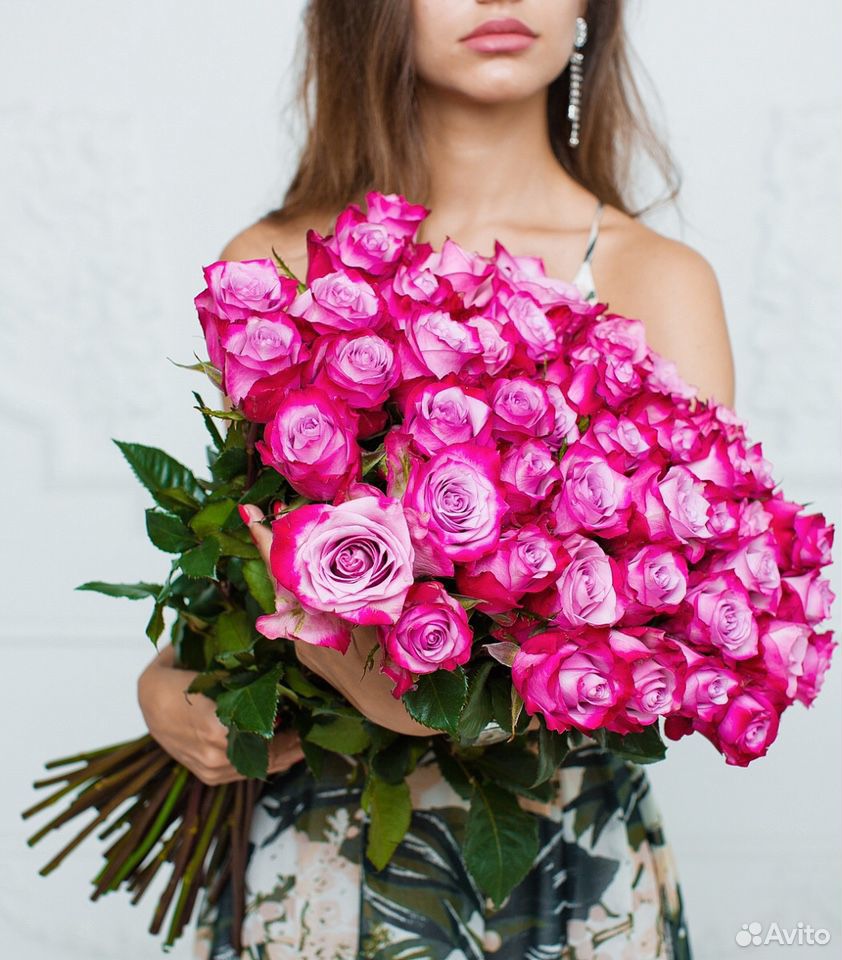 51 роза купить на Зозу.ру - фотография № 5