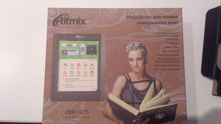 Электронная книга Ritmix RBK-475, black