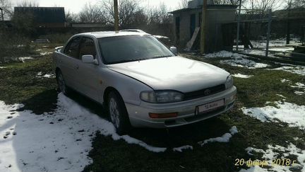Toyota Camry 3.0 AT, 1992, седан, битый