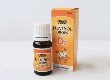 Devisol drops D3,девисол капли