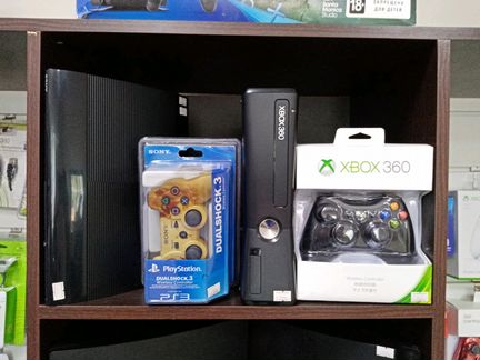 Xbox360/PS3 + до 100 игр в комплекте