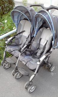 Детская прогулочная коляска Jetem для двойни