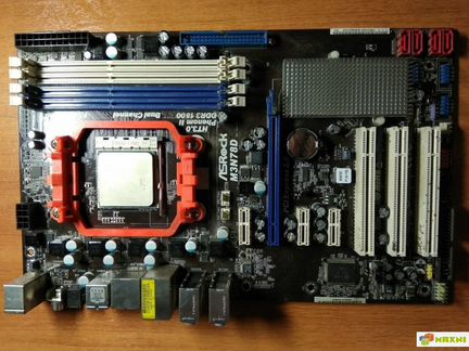 Мат плата ASRock + Процессор AMD Phenom II X4 955