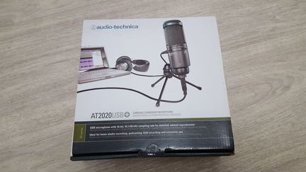 Микрофон Audio-technica AT2020USB+