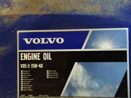 Моторное масло Volvo 15w40