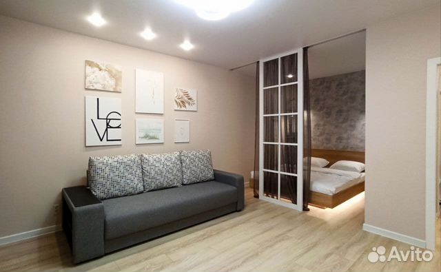 

1-к. квартира, 45 м², 3 кровати