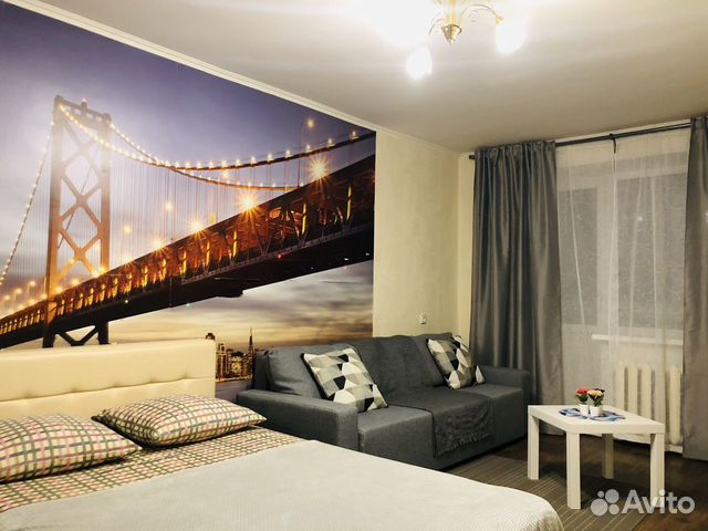 

1-к. квартира, 38 м², 2 кровати
