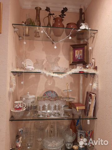 Закаленное стекло для кухонных панелей или полок