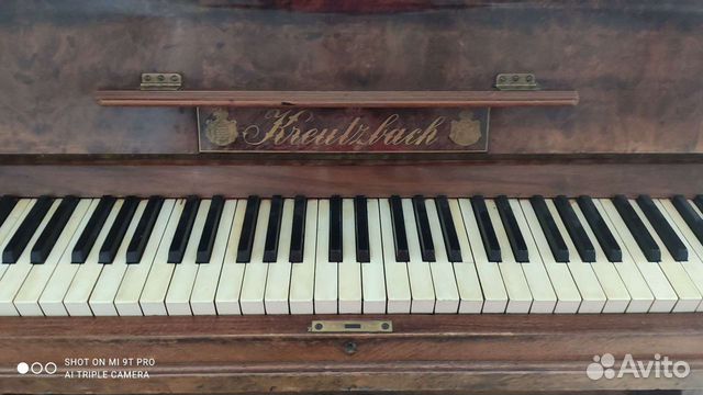 Антикварное пианино Kreutzbach Немецкое продам
