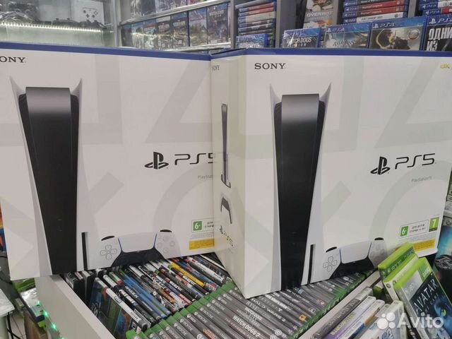 Sony PlayStation 5 Ps5 (BLU-RAY) диск новая наличи