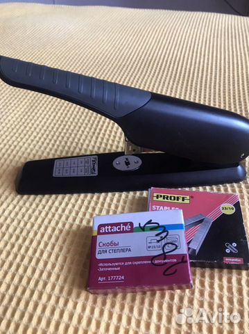 Степлер мощный комус до 100 листов