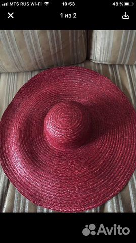 Шляпа женская летняя