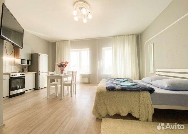 

Квартира-студия, 36 м², 1 кровать