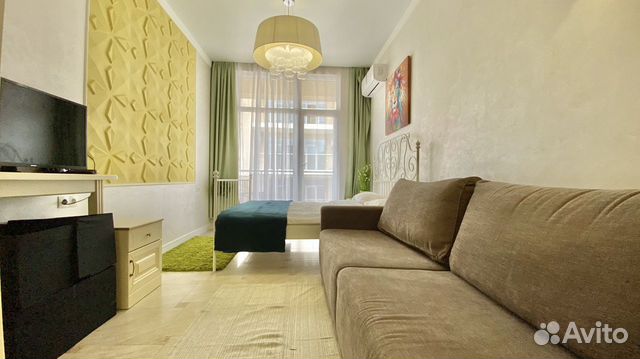 

Квартира-студия в апарт-отеле, 35 м², 2 кровати