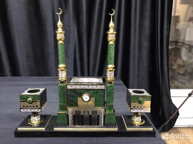 Письменный набор нефритовый. Златоуст