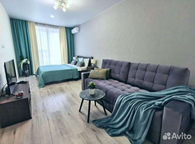 

1-к. квартира, 40 м², 2 кровати