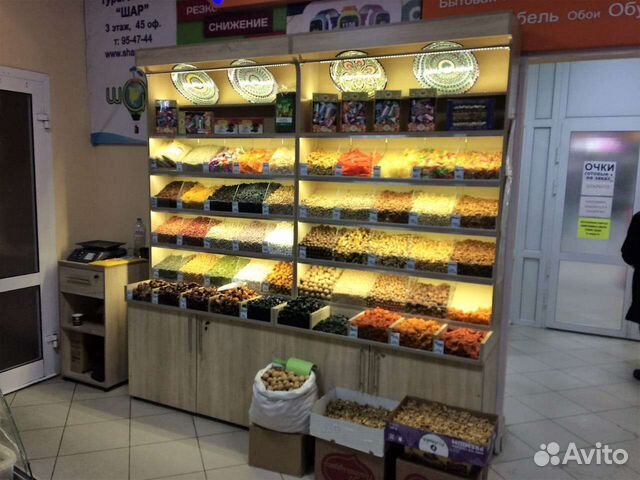 Витрина для сухофруктов