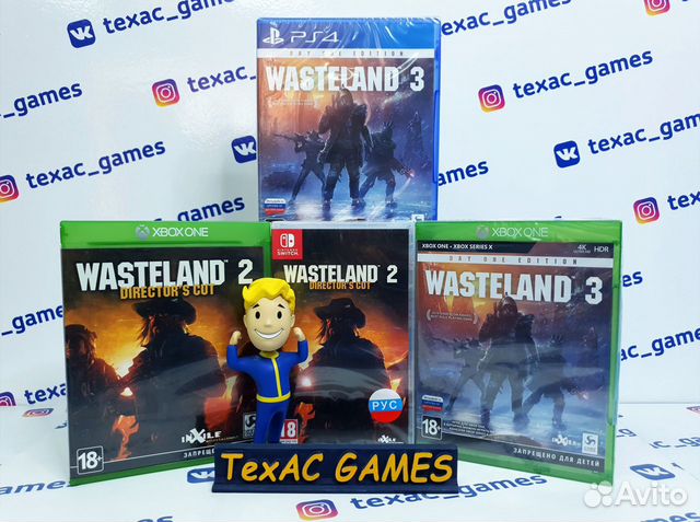 Wasteland PS4 XBox One Nintendo Switch