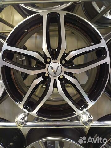 Диски R17 4x100 et41 d60,1 Remain B199 BKF Новые