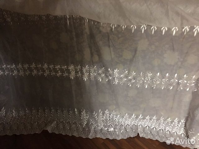 Занавеси производство Греция, длина 6 м, уже с тес