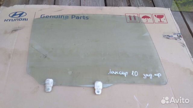 Стекло заднее правое Mitsubishi Lancer 10