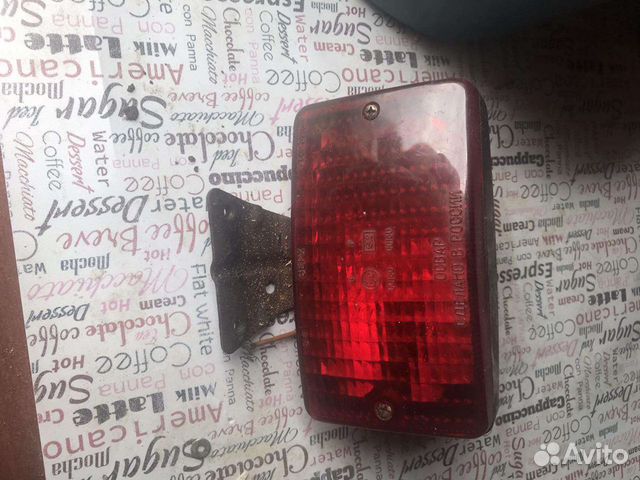 Задний противотуманный фонарь