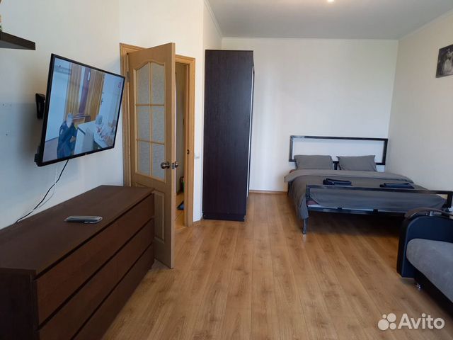 

1-к. квартира, 42 м², 2 кровати