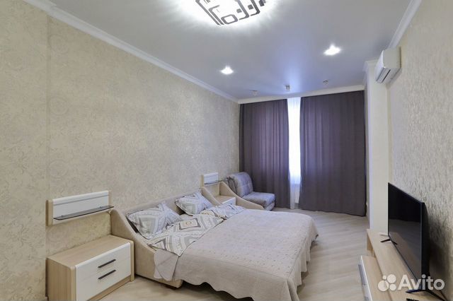 

1-к. квартира, 50 м², 2 кровати