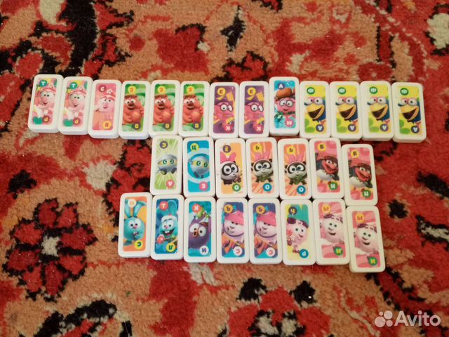 Смешарики домино из Ленты