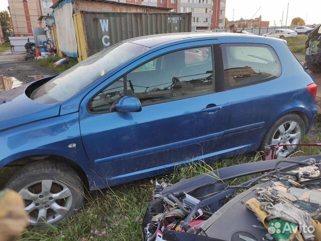 Дверь передняя левая пежо 307