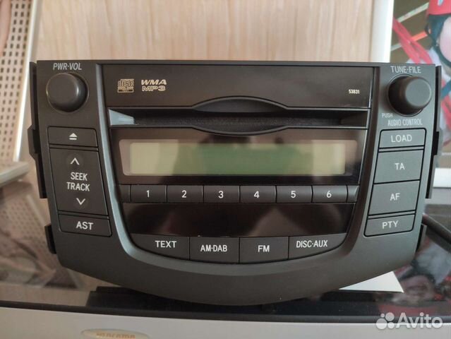 Штатная магнитола toyota rav4 2006-2012г
