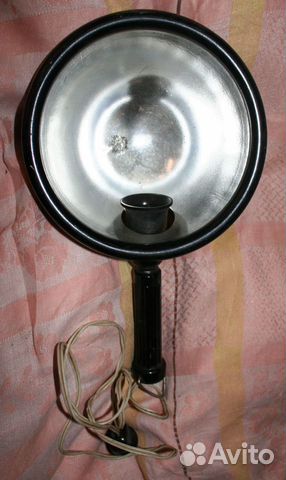 Синяя лампа времен СССР