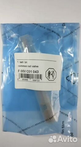 Мультипликатор клапан форсунки Bosch F00VC01043