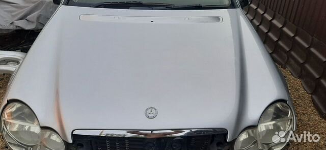 Капот Mercedes C-Class W203 купе 2004г