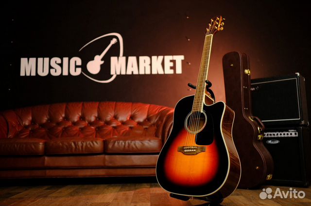 Электроакустическая гитара Takamine (комплект)