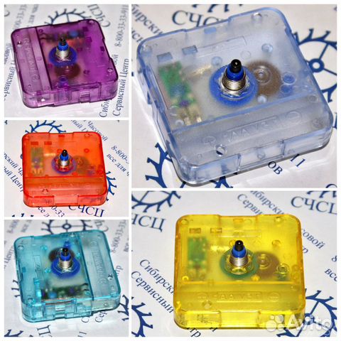 Кварцевый часовой механизм 12мм без петли от 100шт