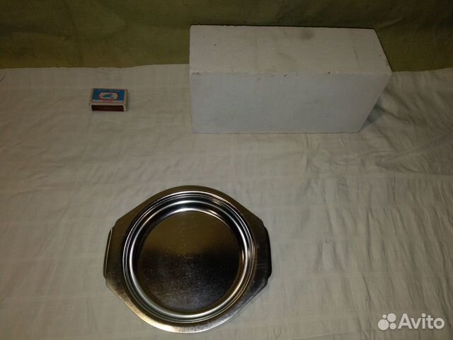 Тарелка из нержавейки