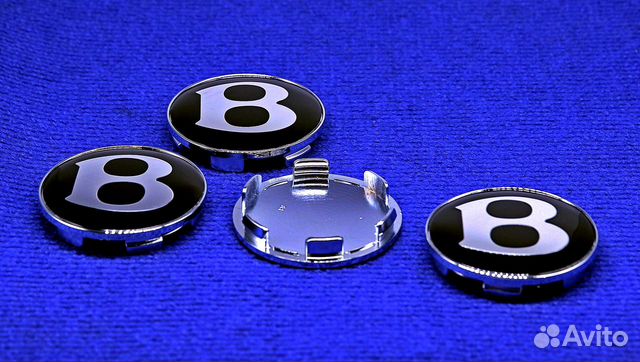 Комплект колпачков неоригинального диска Bentley