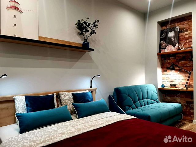 

1-к. квартира, 35 м², 2 кровати