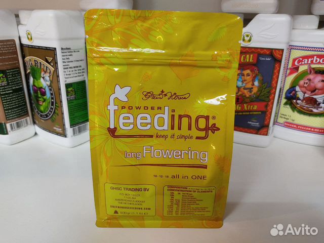 Powder Feeding Long Flowering 500г