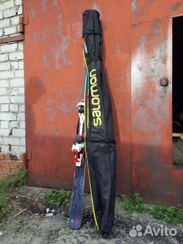 Горнолыжный комплект мужской горные лыжи