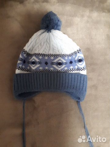 Шапка детская на мальчика