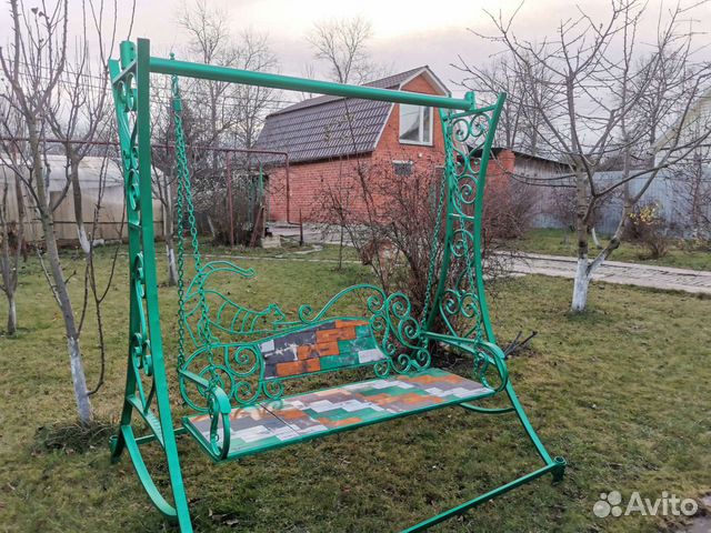 Садовые качели новые