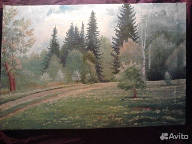 Картина (Лесной пейзаж)