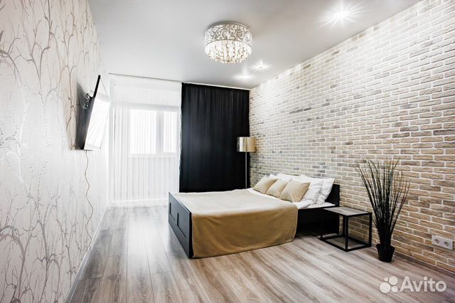 

Квартира-студия, 35 м², 2 кровати