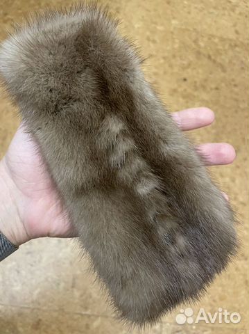 Норковая повязка на голову