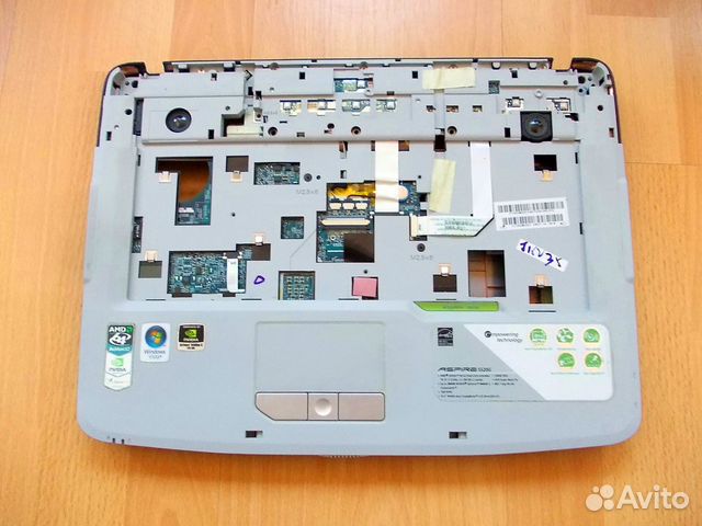 Верхняя панель корпуса ноутбука Acer 5520